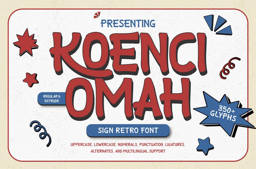 Koenci Omah Font