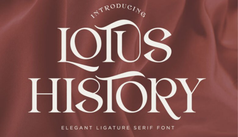 Lotus History Font