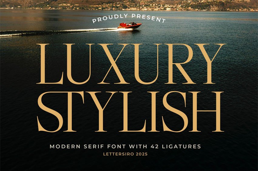 Luxury Stylish Font