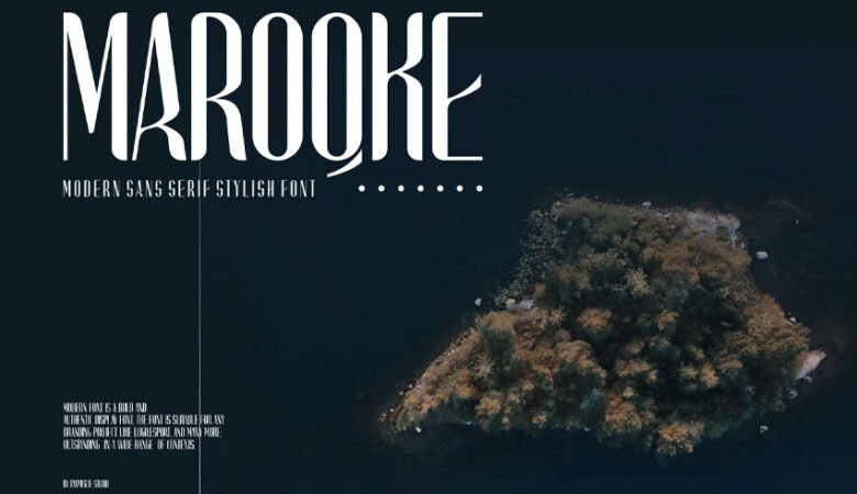 Maroqke Font