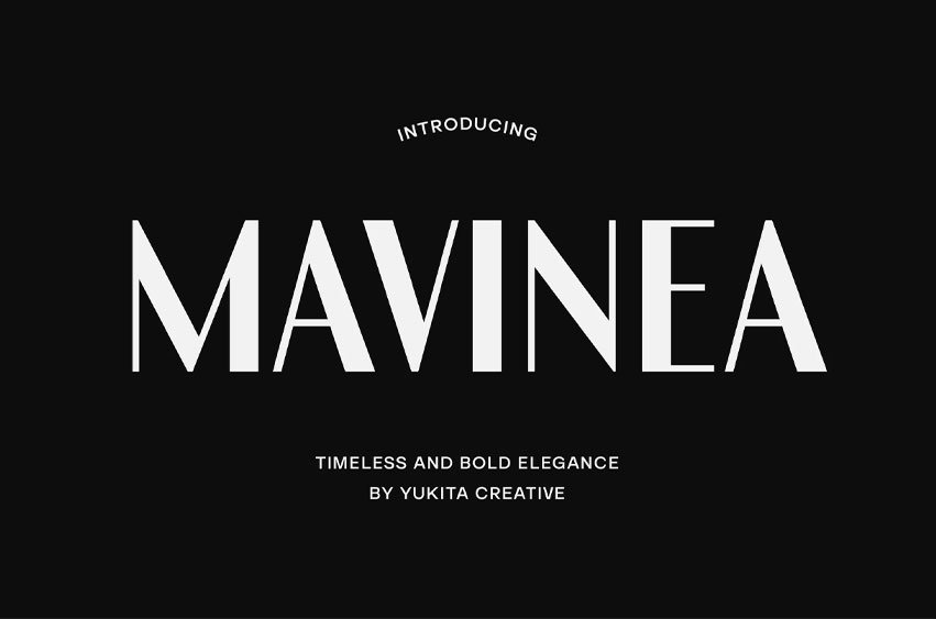 Mavinea Font