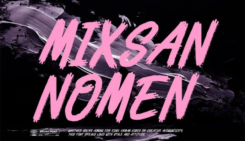 Mixan Nomen Font