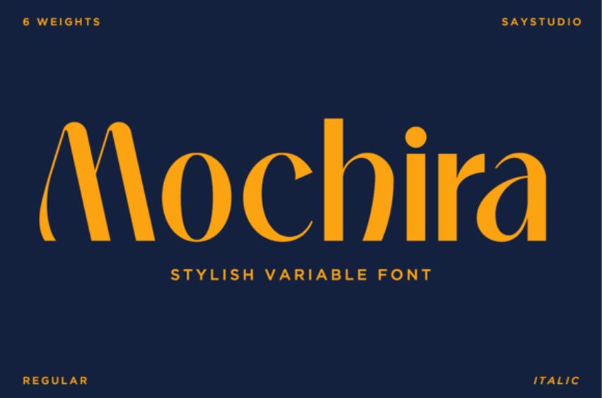 Mochira Regular Font