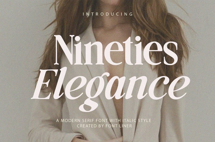 Nineties Elegance Font