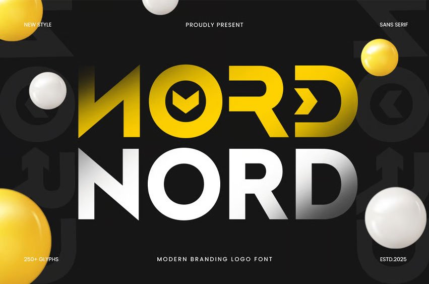 Nord Logo Font