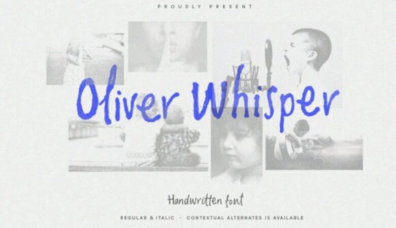 Oliver Whisper Font
