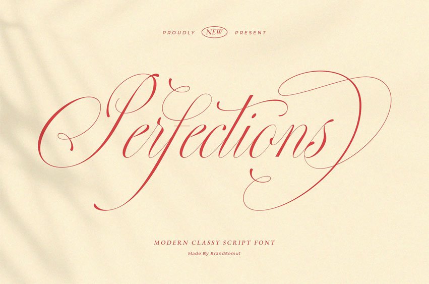 Perfections Font