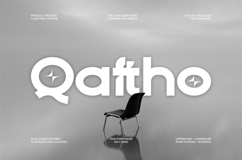 Qaftho Font