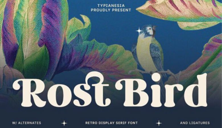 Rost Bird Font