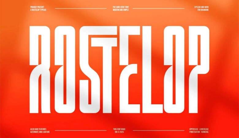 Rostelop Font