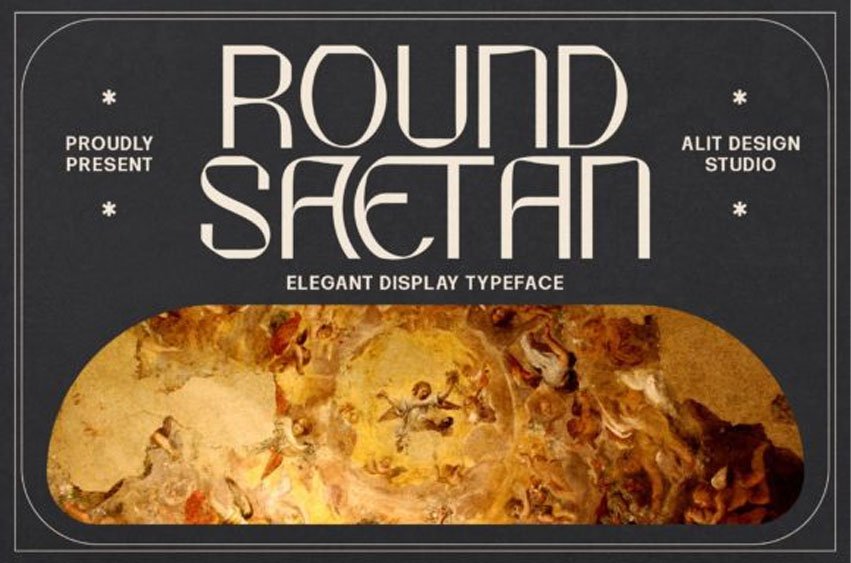 Round Saetan Font