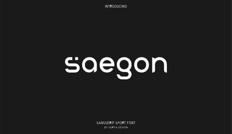 Saegon Font