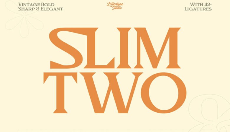 Slimtwo Font