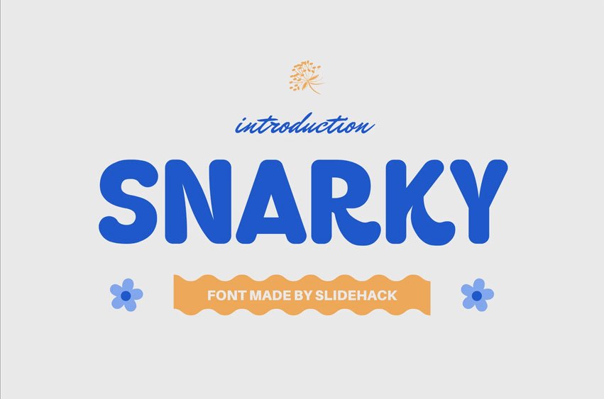 Snarky Font