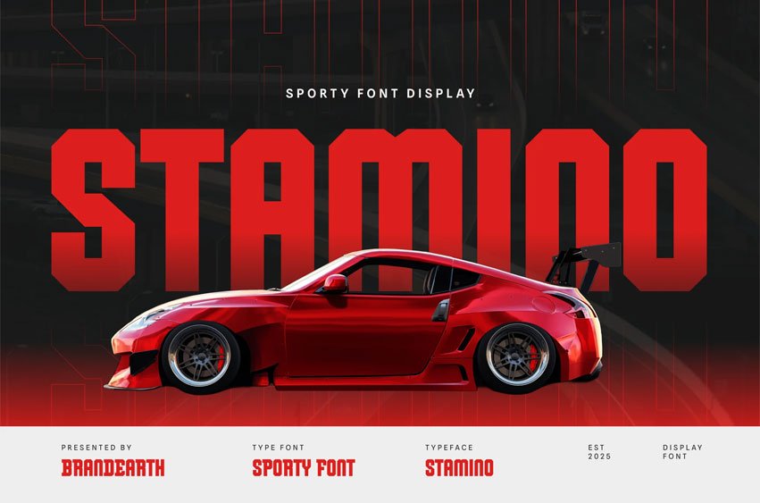 Stamino Bold Font