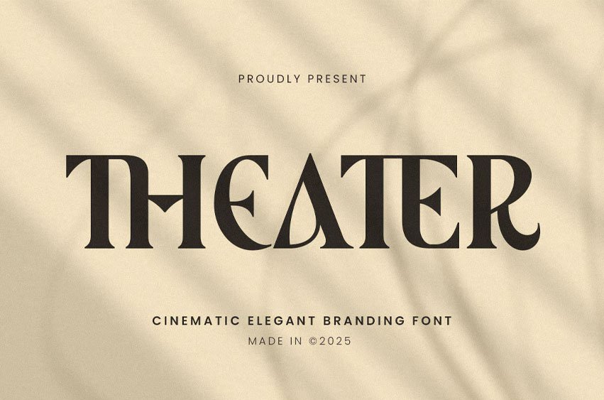 Theater Font