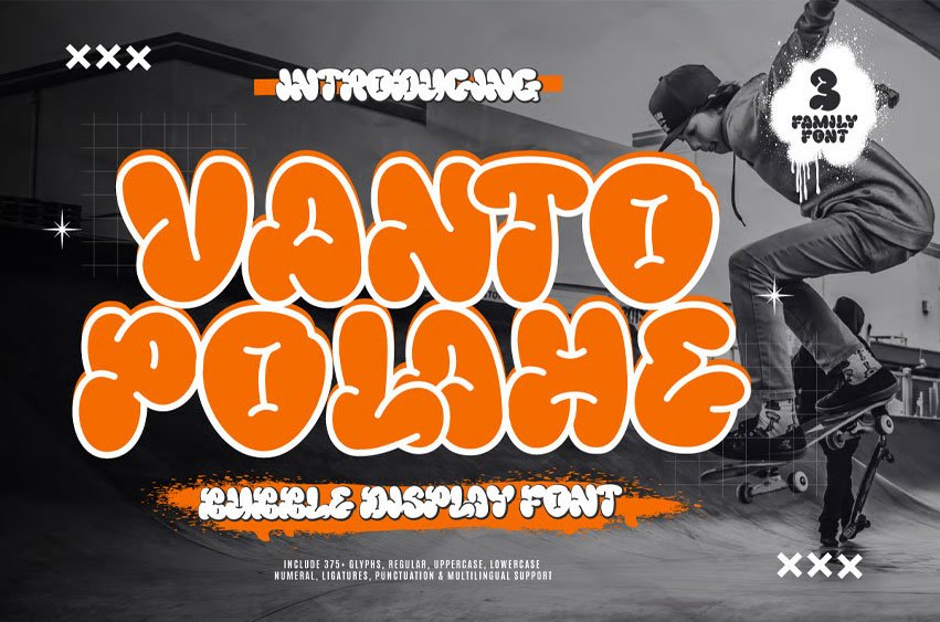 Vanto Polahe Font