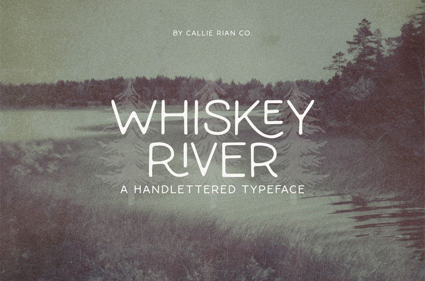 Whiskey River Font