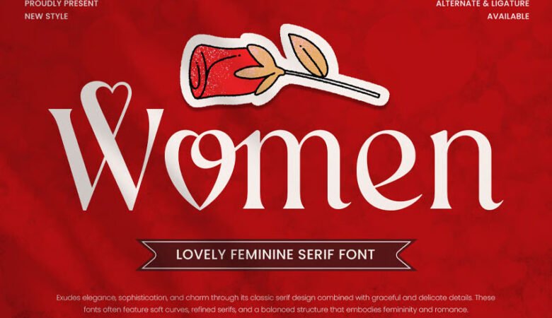 Women Lovely Font
