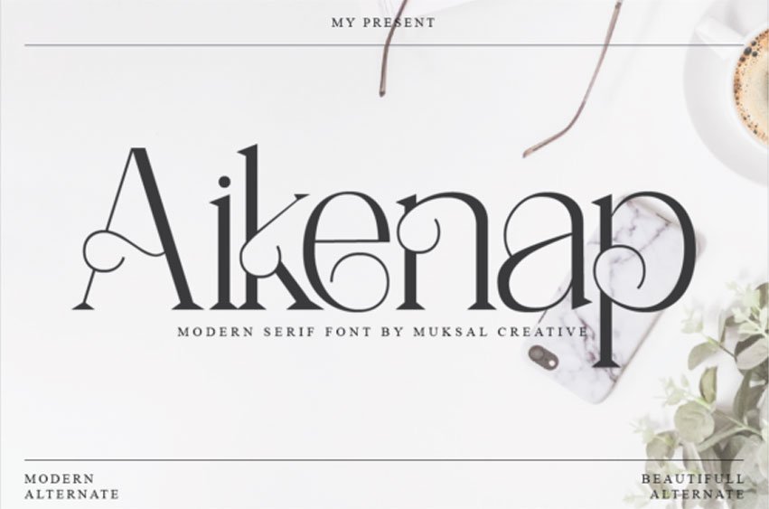 Aikenap Font