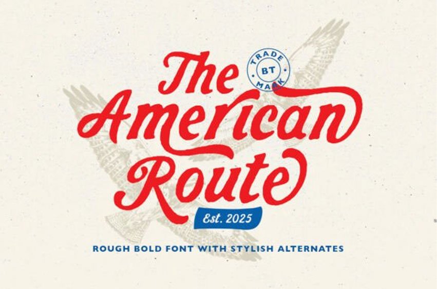 American Route Font