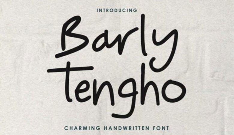 Barly Tengho Font