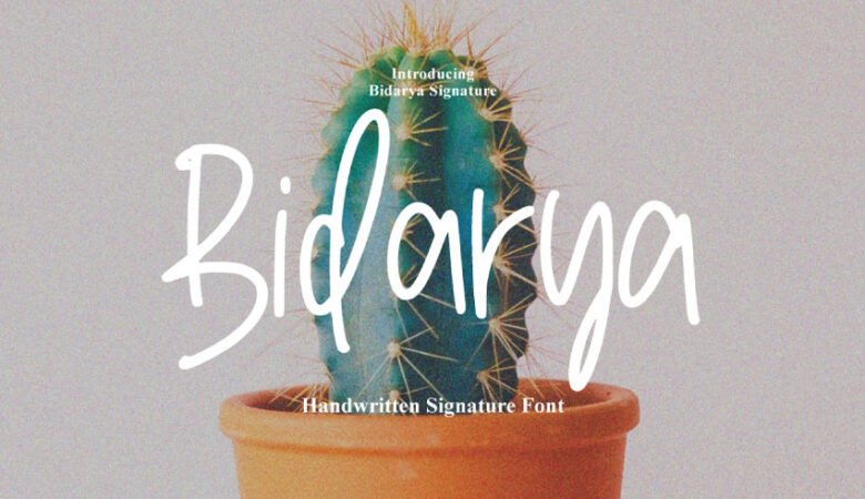 Bidarya Font