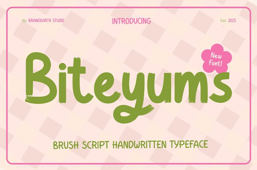 Biteyums Font