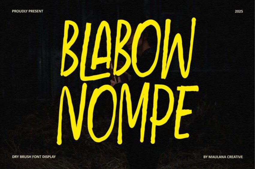 Blabow Nompe Font