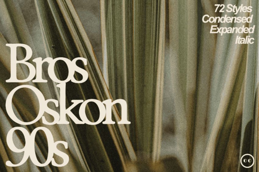 Bros Oskon 90s Font