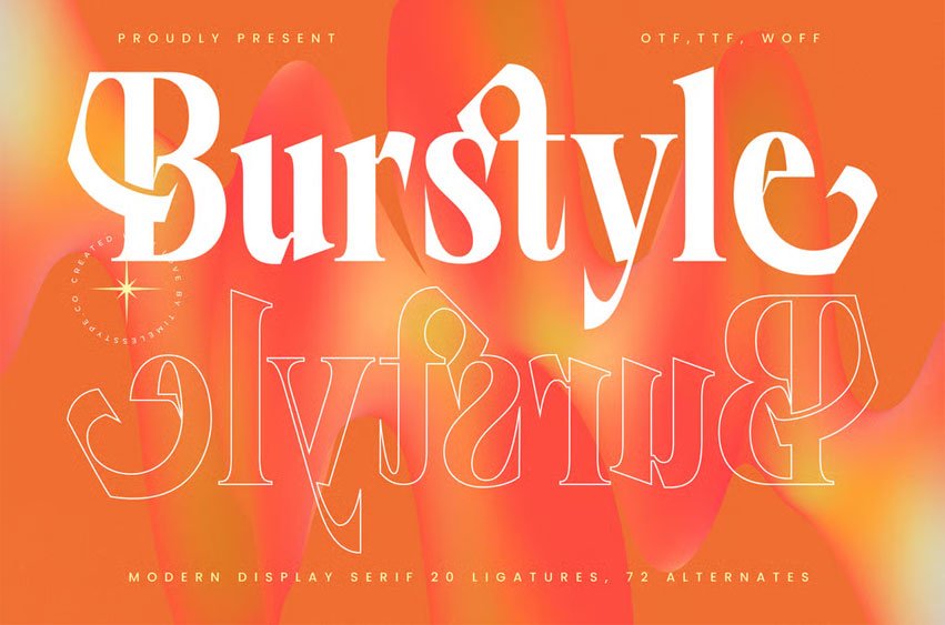 Burstyle Font