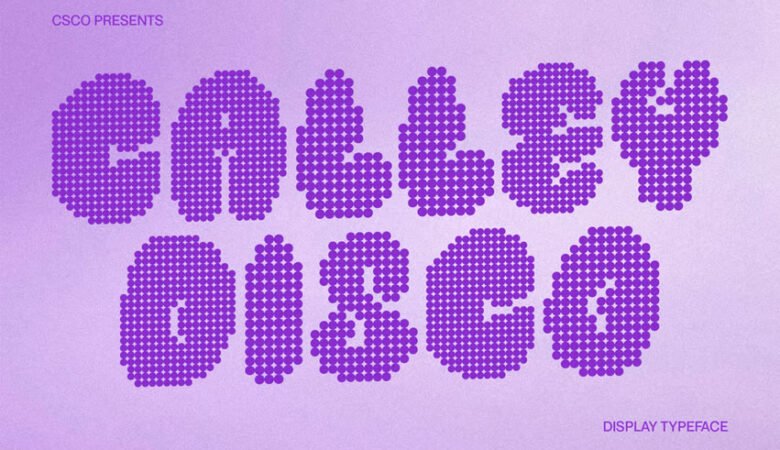 Calley Disco Font