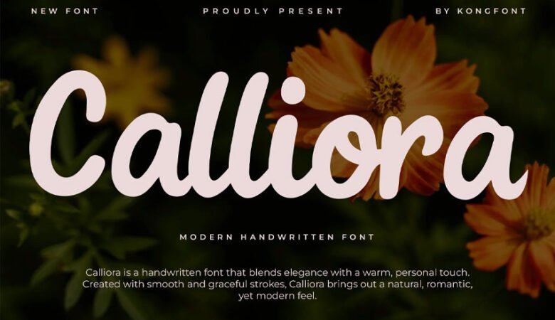 Calliora Font