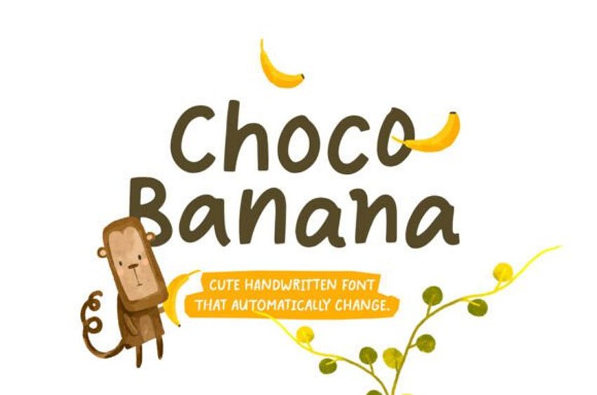 Choco Banana Font