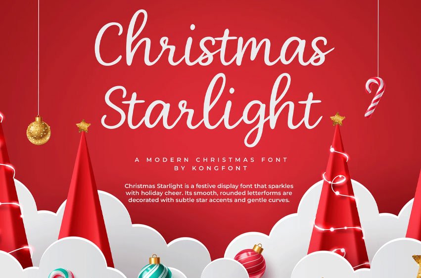 Christmas Starlight Font