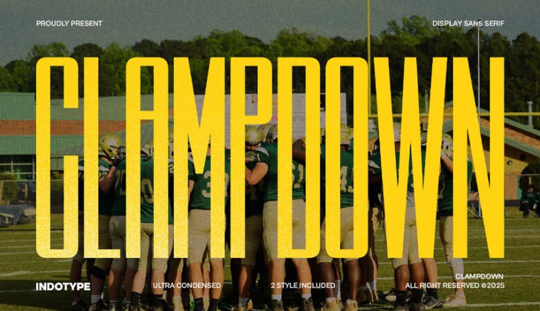 Clampdown Font