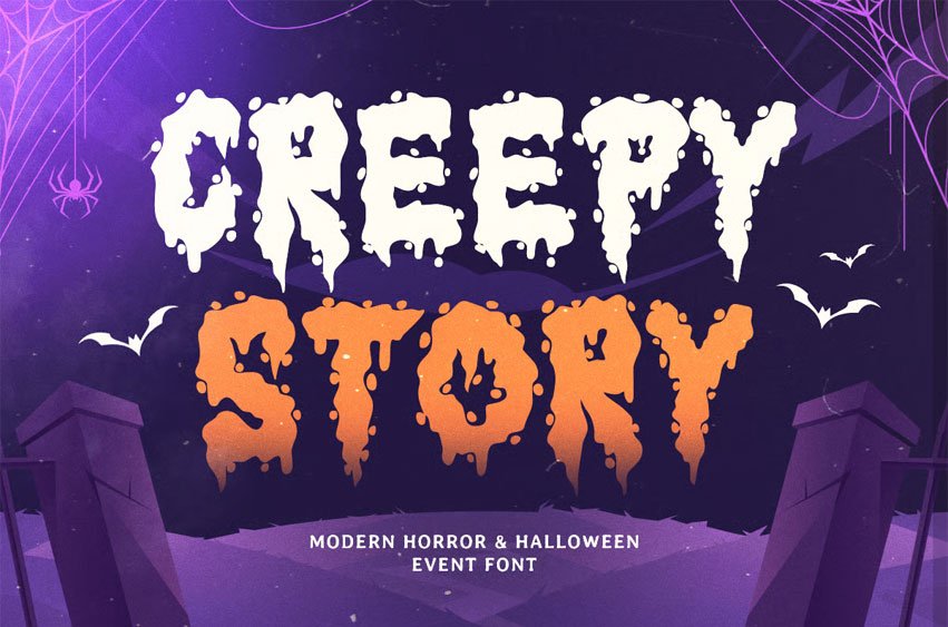 Creepy Story Font