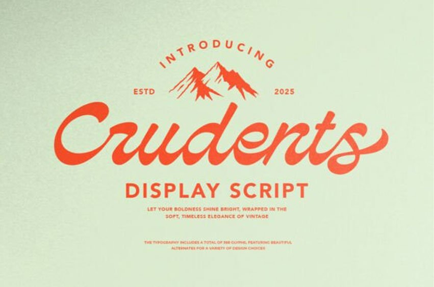 Crudents Font