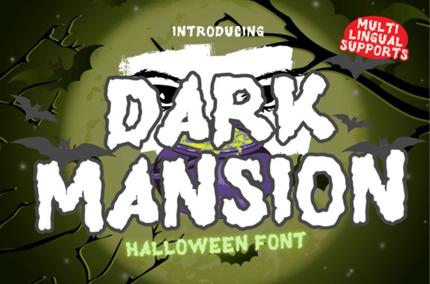 Dark Mansion Font