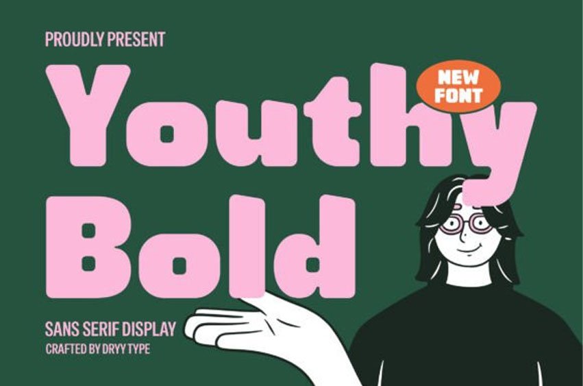 Dt Youthy Bold Font
