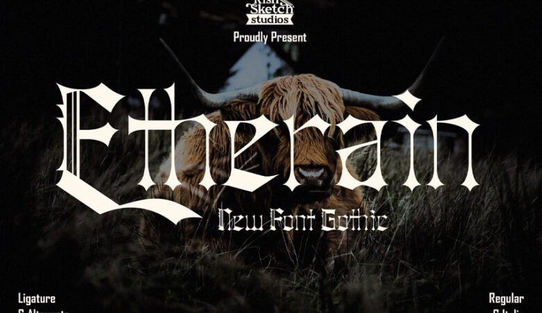 Etherain Font