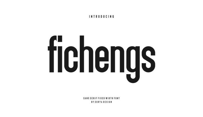 Fichengs Font