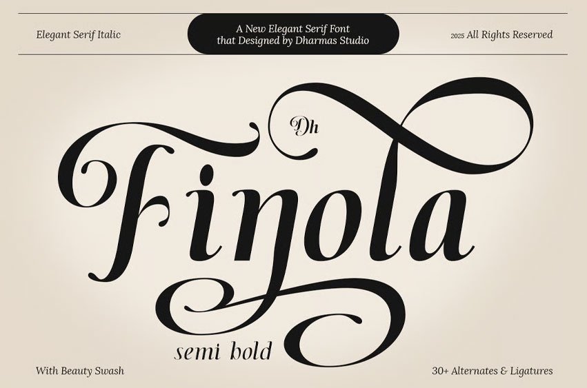 Finola Semi Bold Font