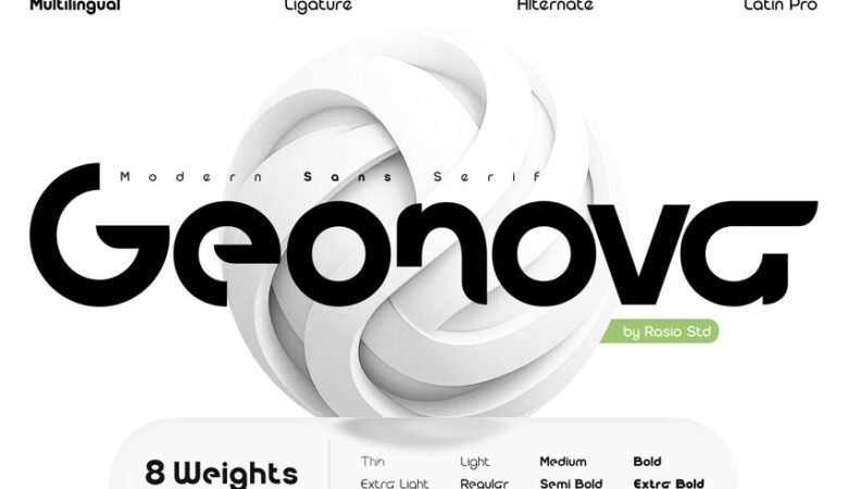Geonova Font