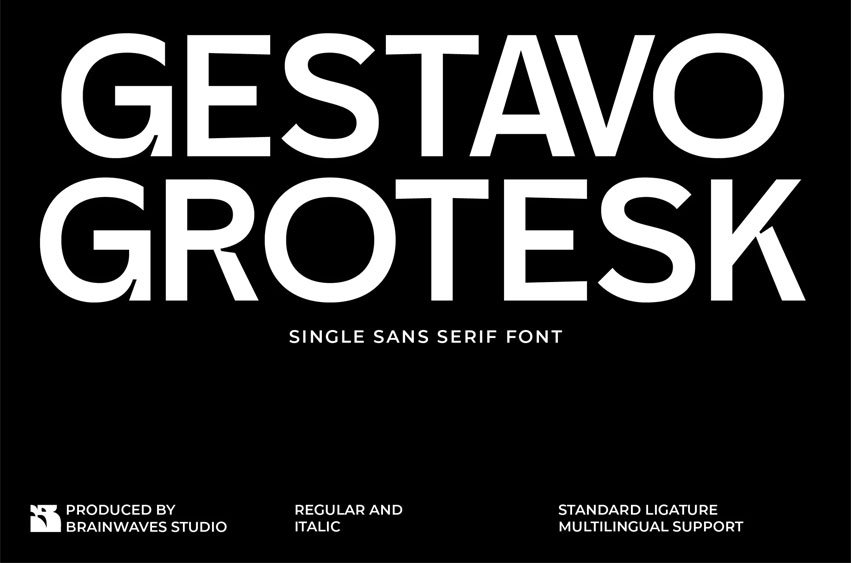Gestavo Grotesk Font