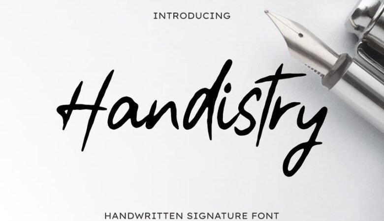 Handistry Font