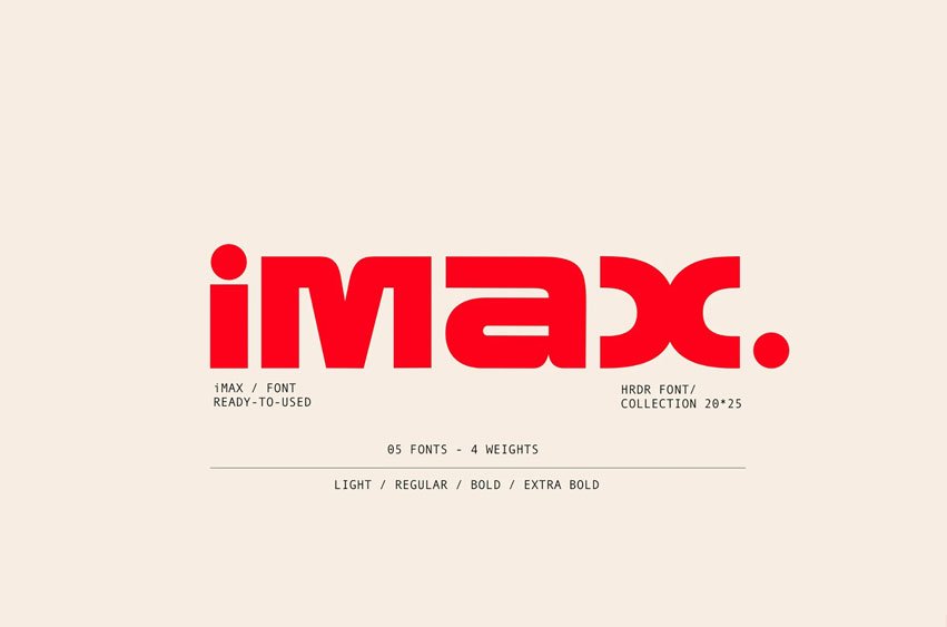 Imax Font