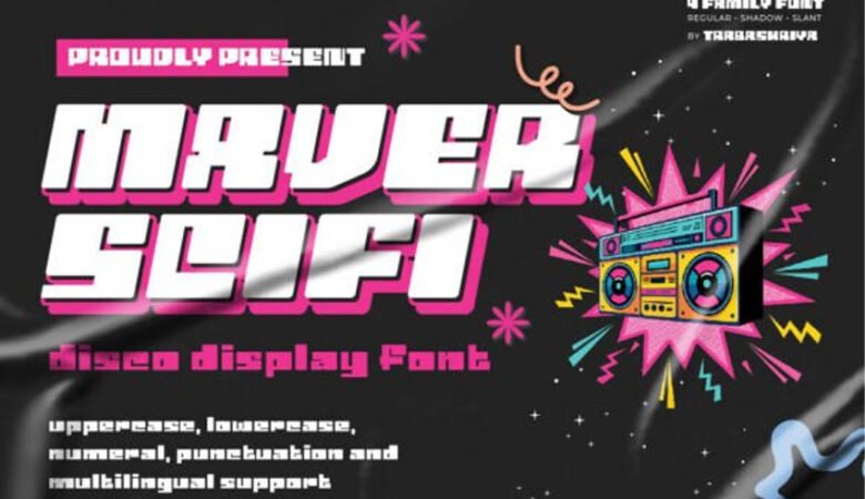Maver Scifi Font