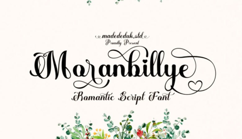 Moranbillye Script Font