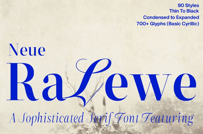 Neue Ralewe Font